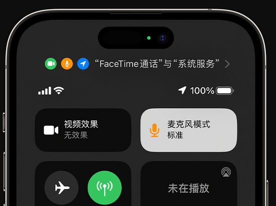 辛集苹果授权维修网点分享iPhone在通话时让你的声音更清晰 