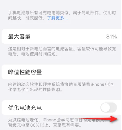 辛集苹果15维修分享iPhone15充电到80%就充不进电了怎么办 