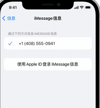 辛集apple维修iPhone上无法正常发送iMessage信息 