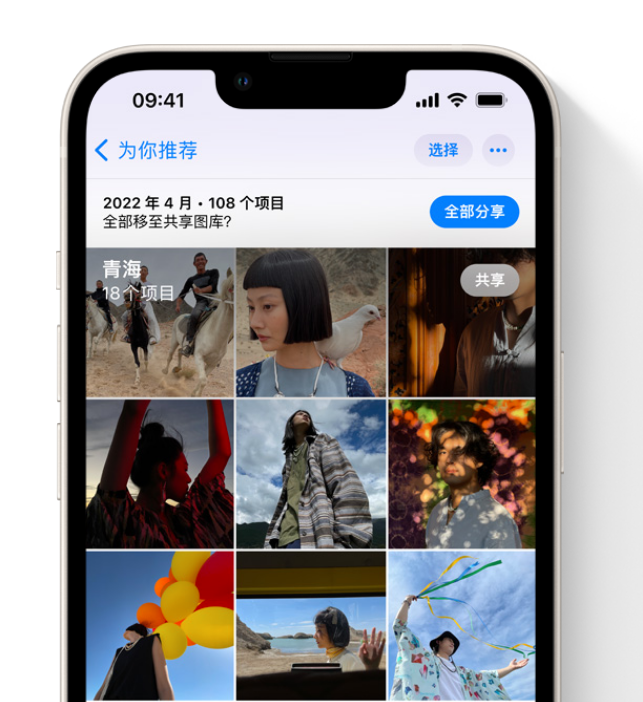 辛集苹果维修网点分享在 iPhone 上使用共享图库 