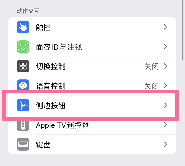 辛集苹果14维修店分享iPhone14 Plus侧键双击下载功能关闭方法 